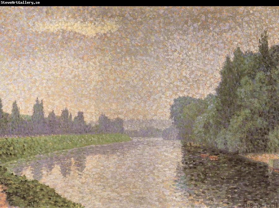 Albert Dubois-Pillet The Marne at Dawn